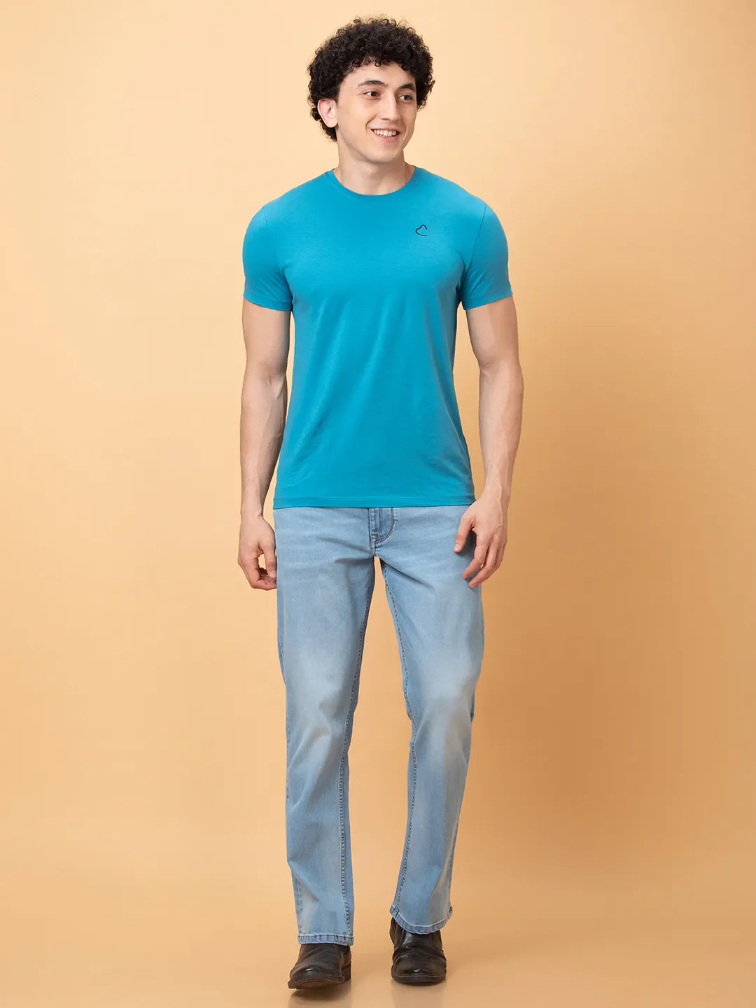 Blue Boot Cut Fit Men's Denims by Being Human Clothing - Image 2
