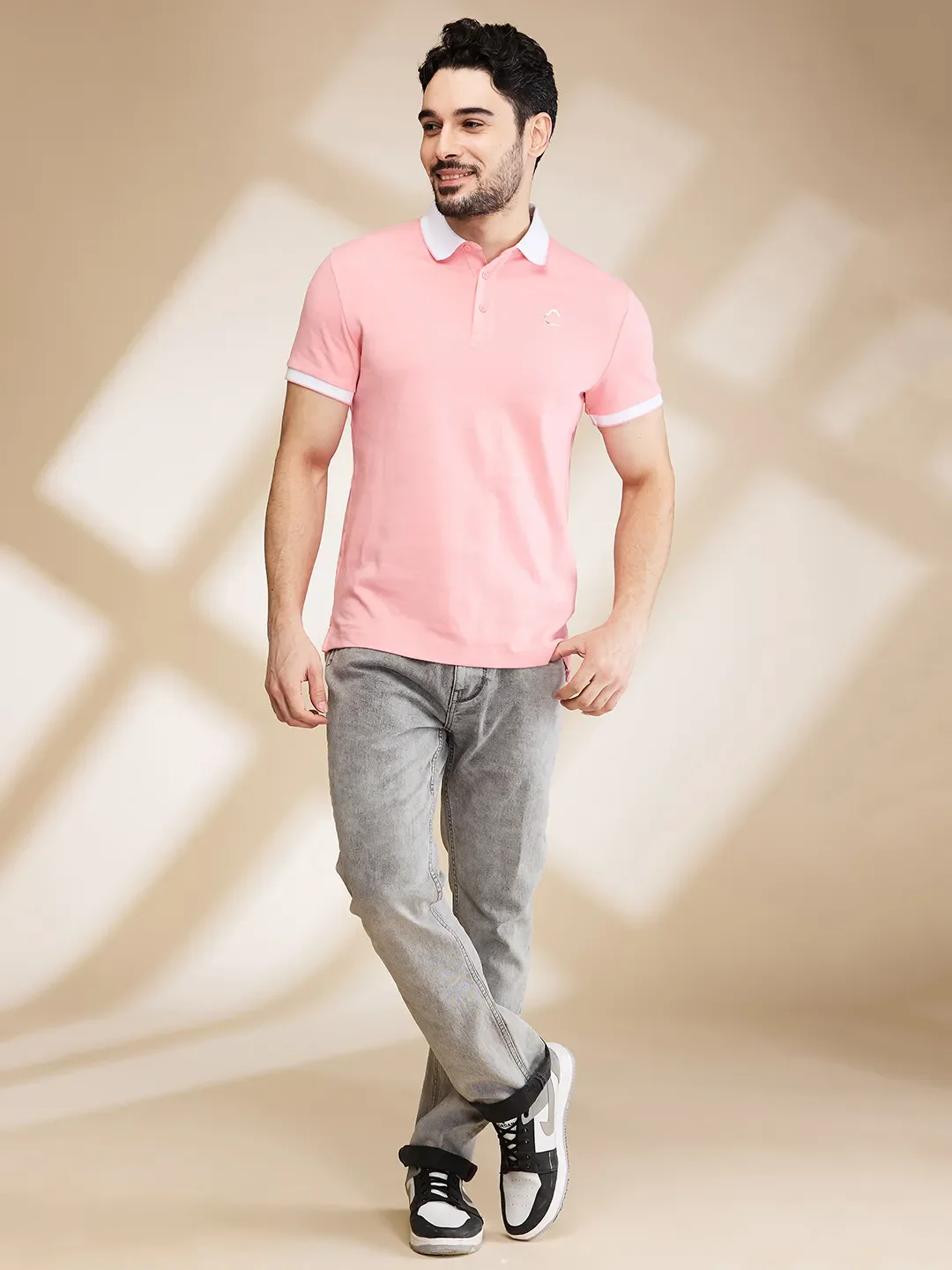 Grey Straight Fit Men's Denims by Being Human Clothing - Image 2