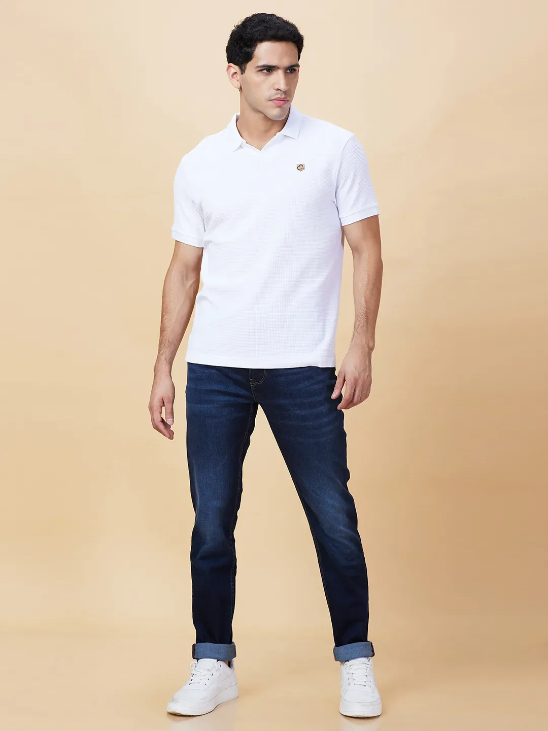Blue Boot Cut Fit Men's Denims by Being Human Clothing - Image 2
