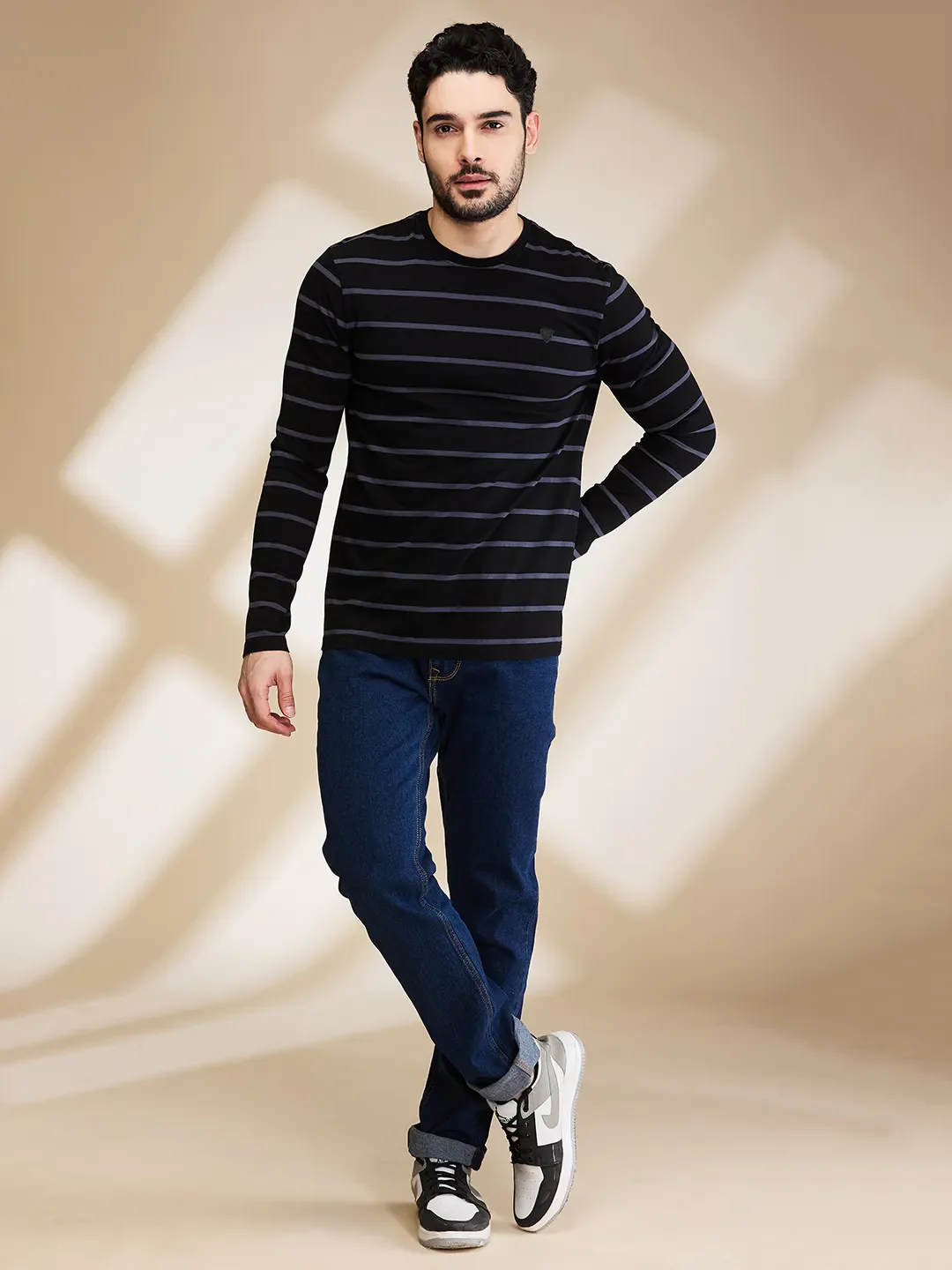 Blue Slim Fit Men's Denims by Being Human Clothing - Image 2