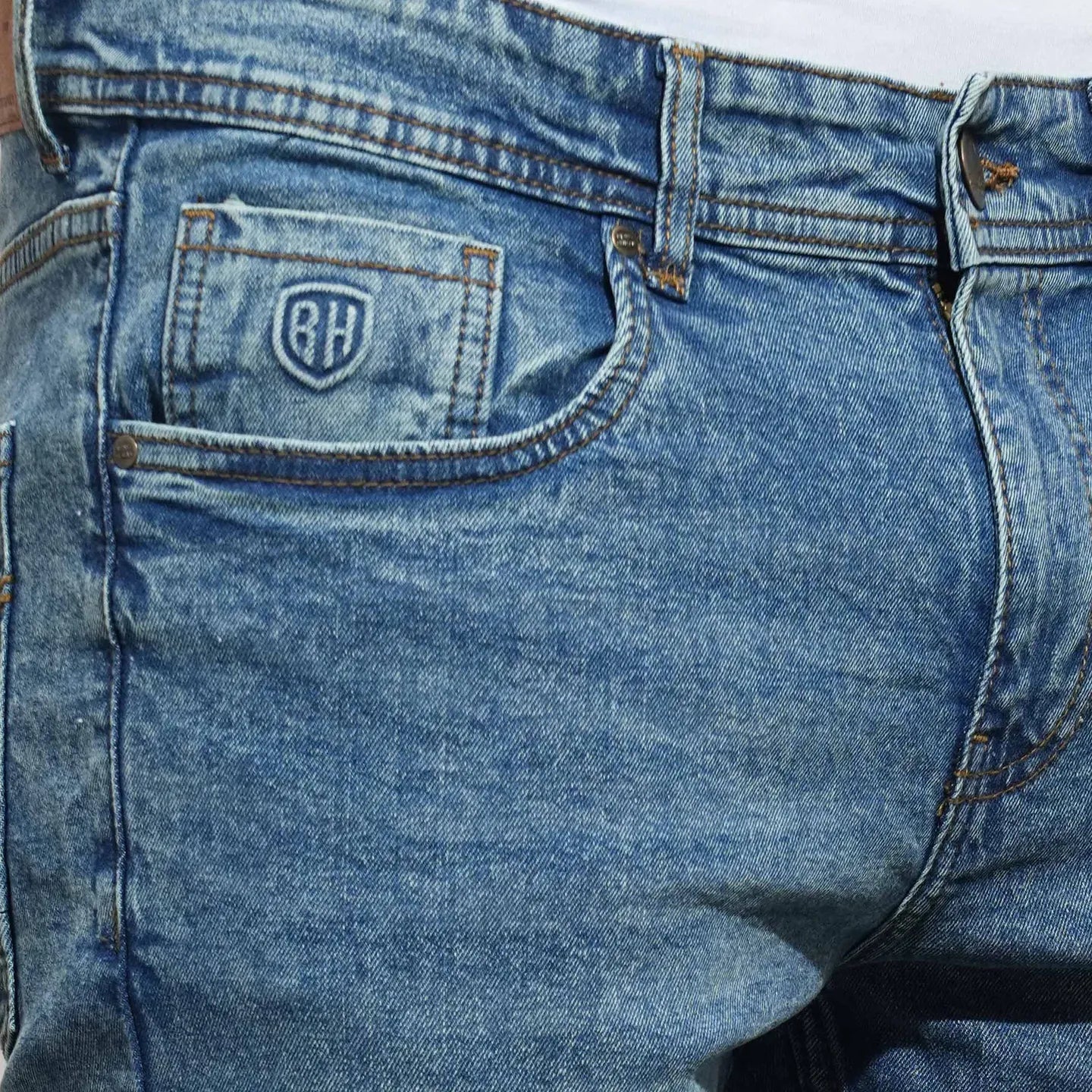Blue Men's Denims by Being Human Clothing - Image 5