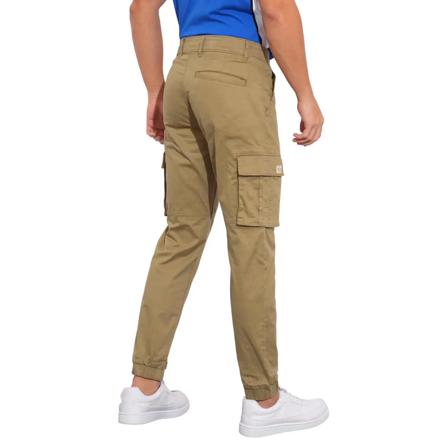 Khaki Jogger fit Men's Joggers by Being Human Clothing - Image 3