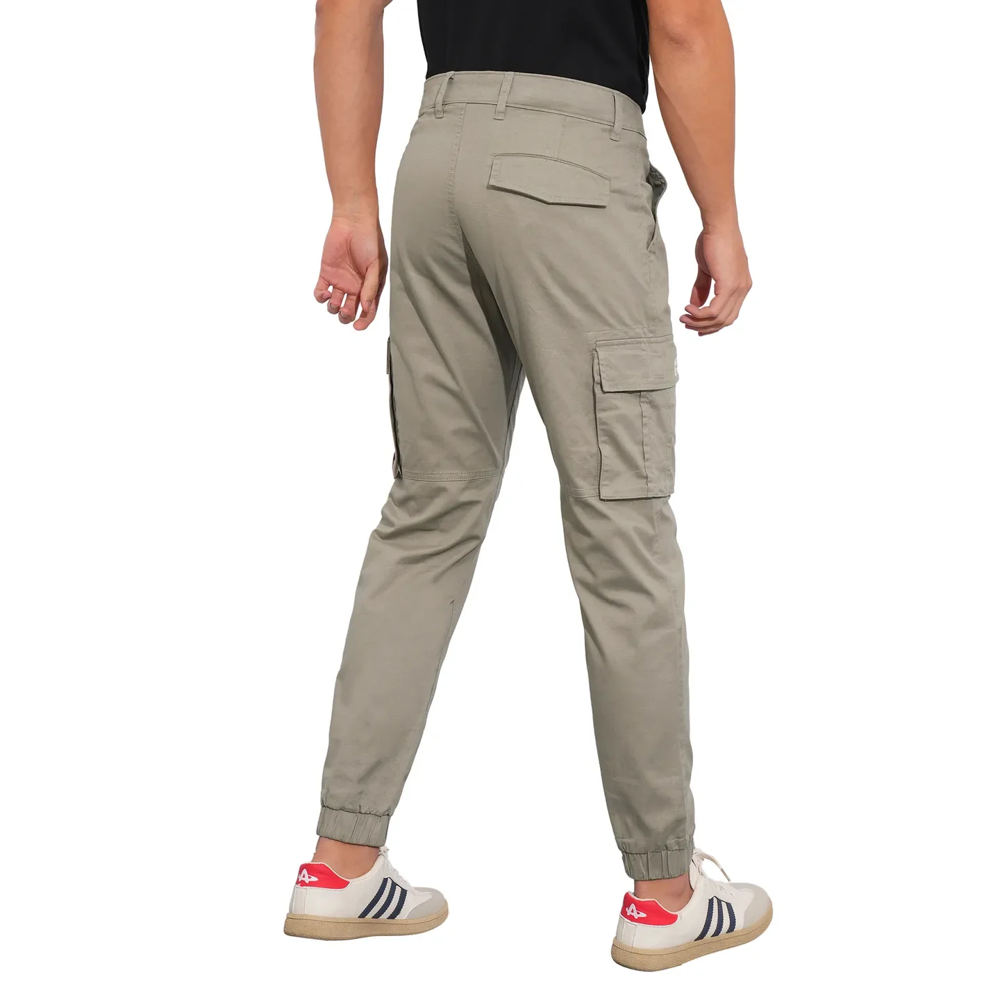 Grey Jogger fit Men's Joggers by Being Human Clothing - Image 3