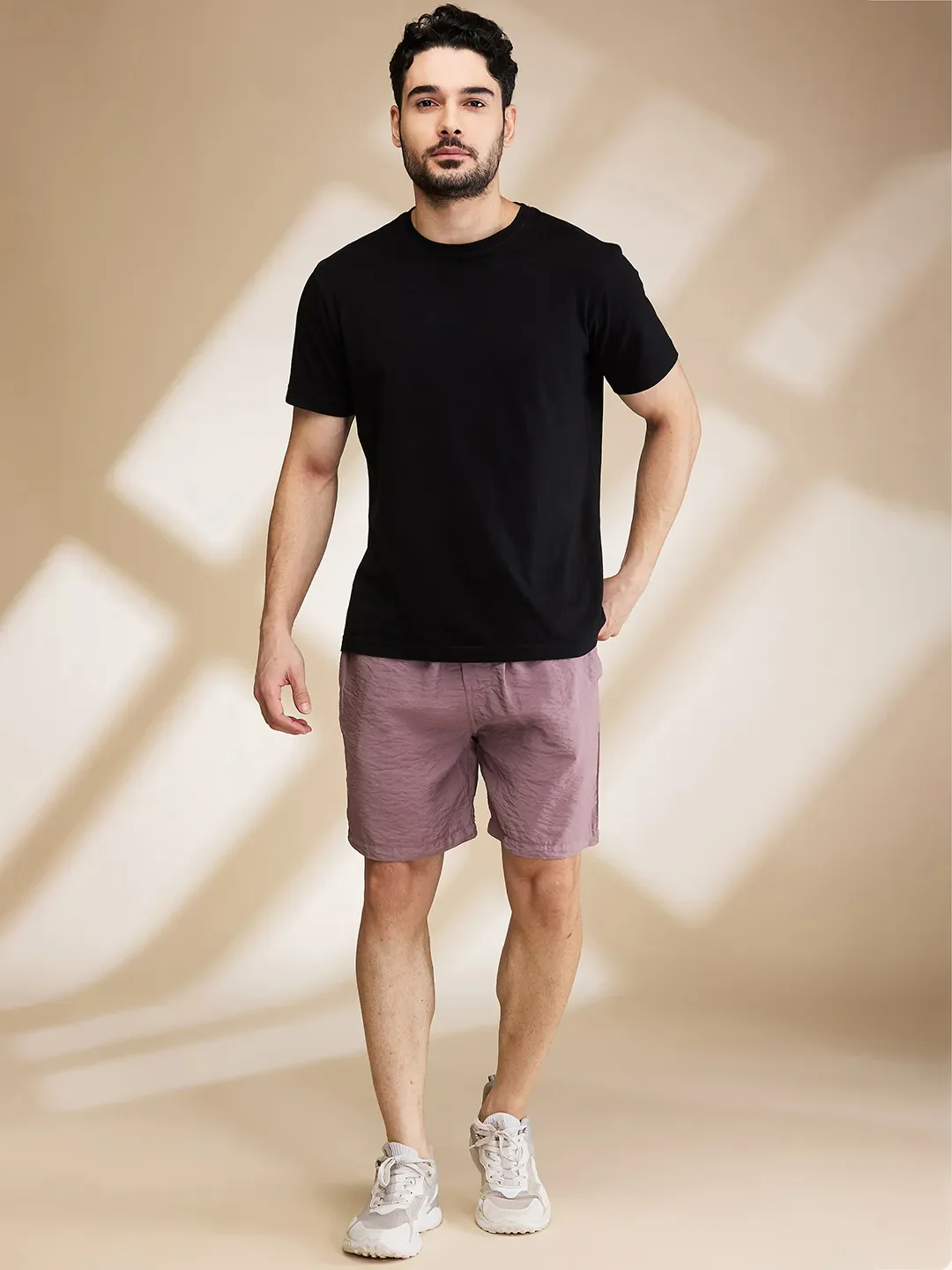 Pink Shorts Fit Men's Shorts by Being Human Clothing - Image 2