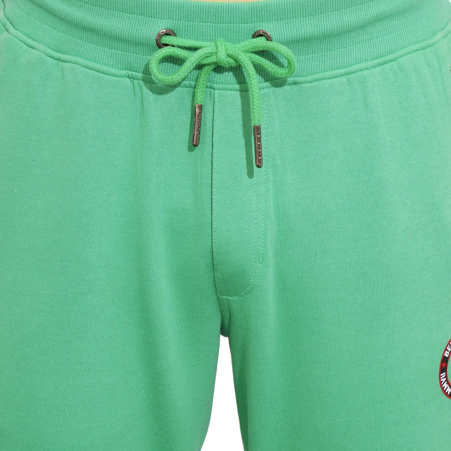Green Regular fit Men's Track Pants by Being Human Clothing - Image 5