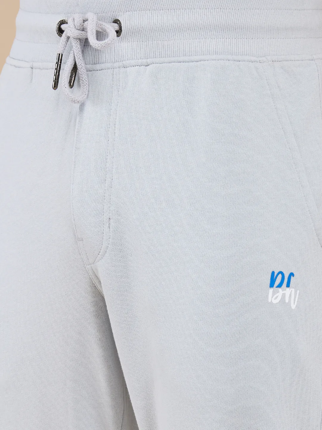 Grey Regular fit Men's Track Pants by Being Human Clothing - Image 5