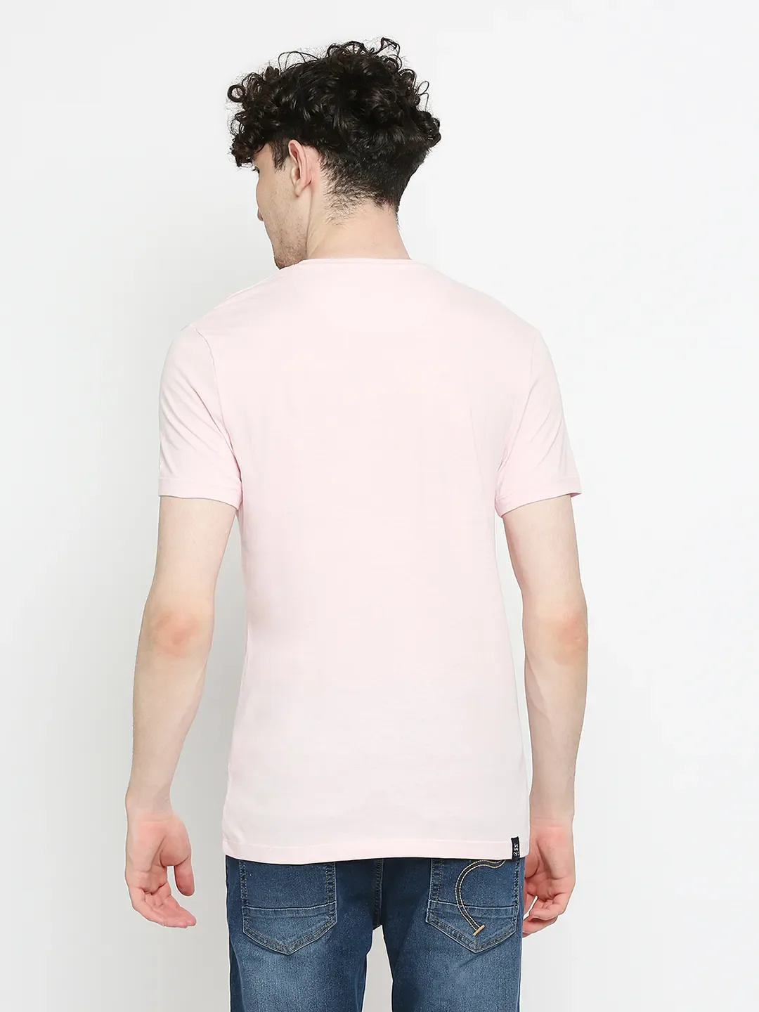 Purple Regular Fit Men's Short Sleeves T-Shirt by Being Human Clothing - Image 4