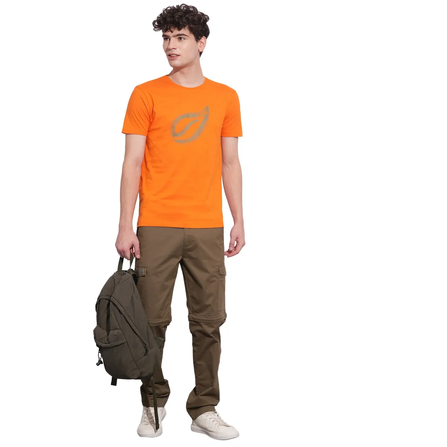 Amber Slim Fit Round Neck Men's T-Shirt by Being Human Clothing - Image 4