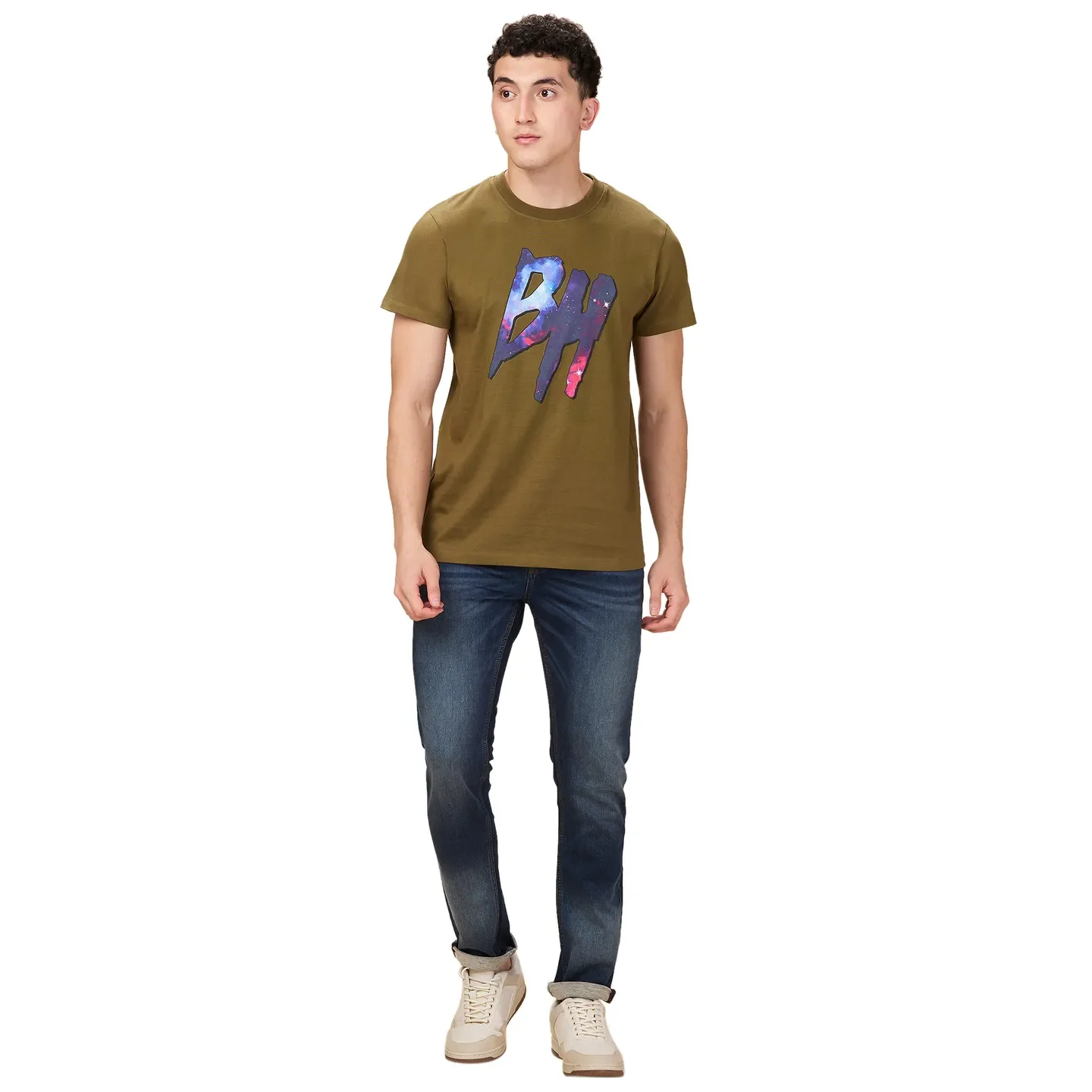 Easy Fit Men's Short Sleeves T-Shirt by Being Human Clothing - Image 2