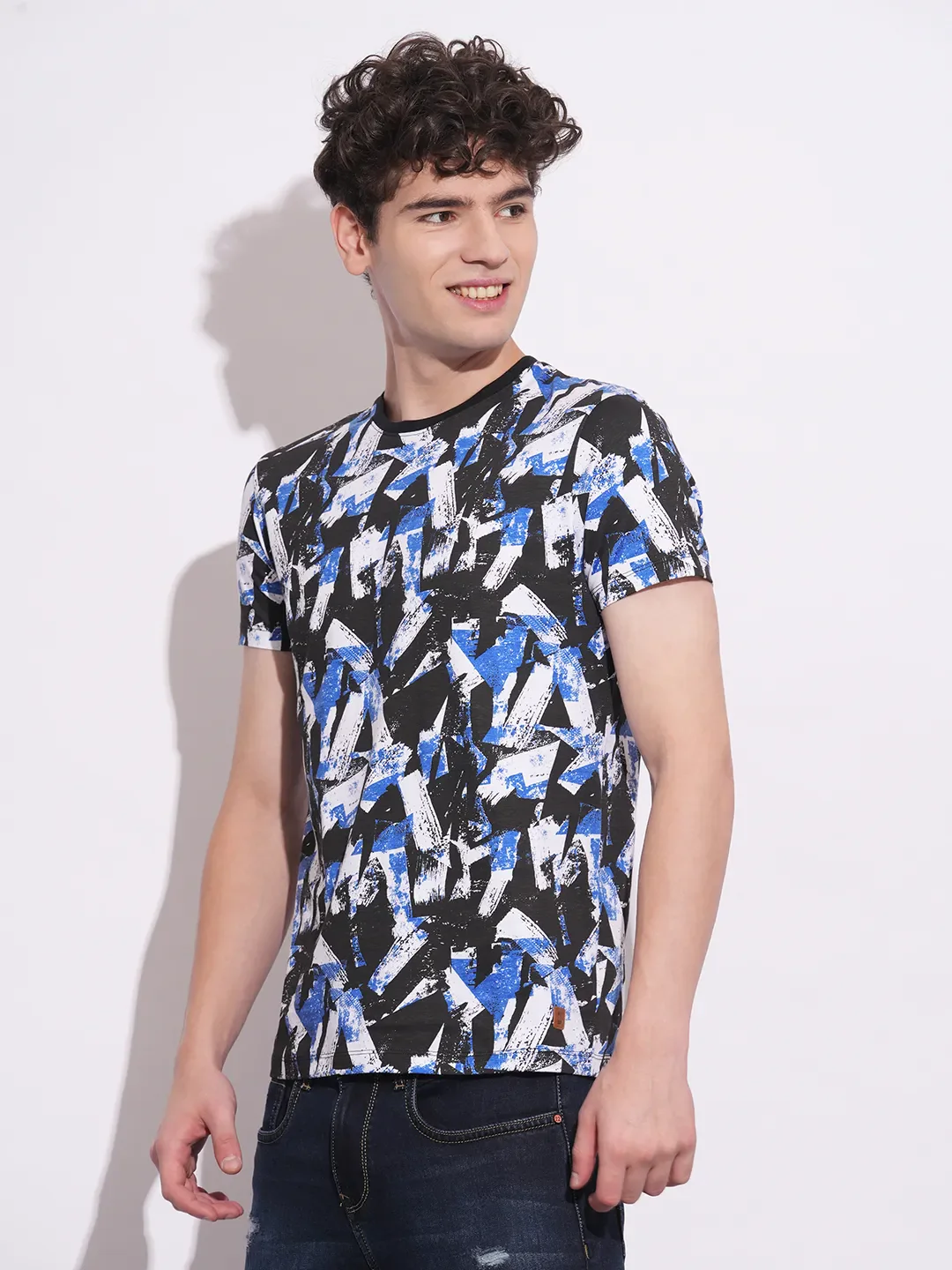 Slim Fit Men's Short Sleeves T-Shirt by Being Human Clothing - Image 2