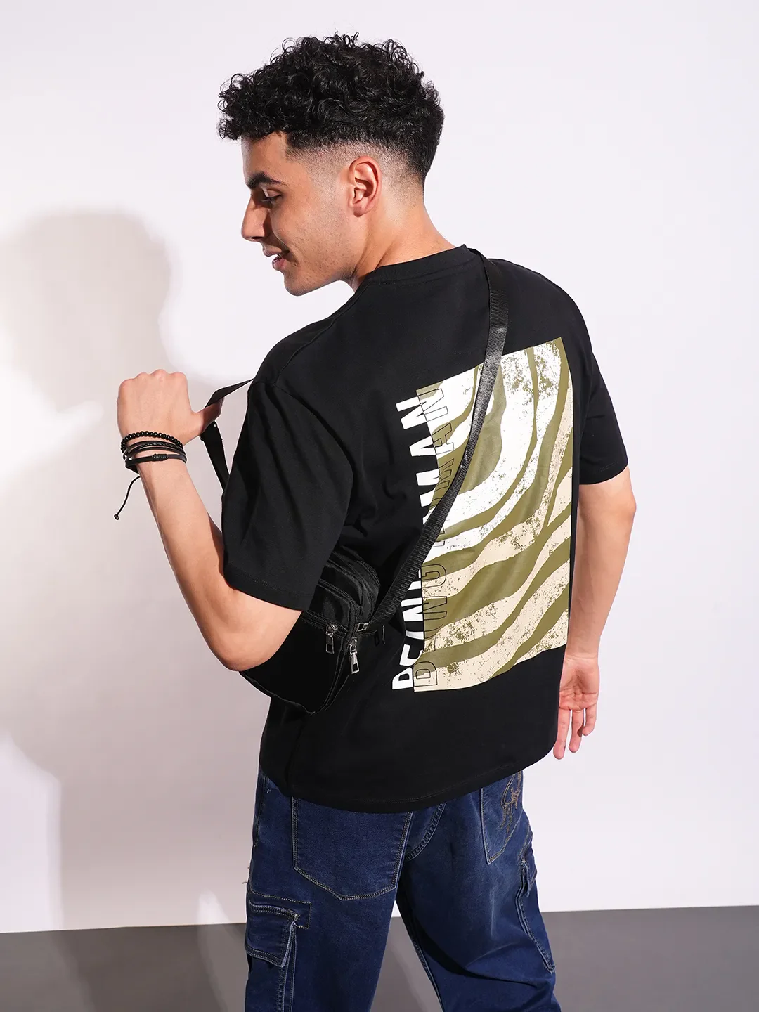Easy Fit Men's Short Sleeves T-Shirt by Being Human Clothing - Image 6