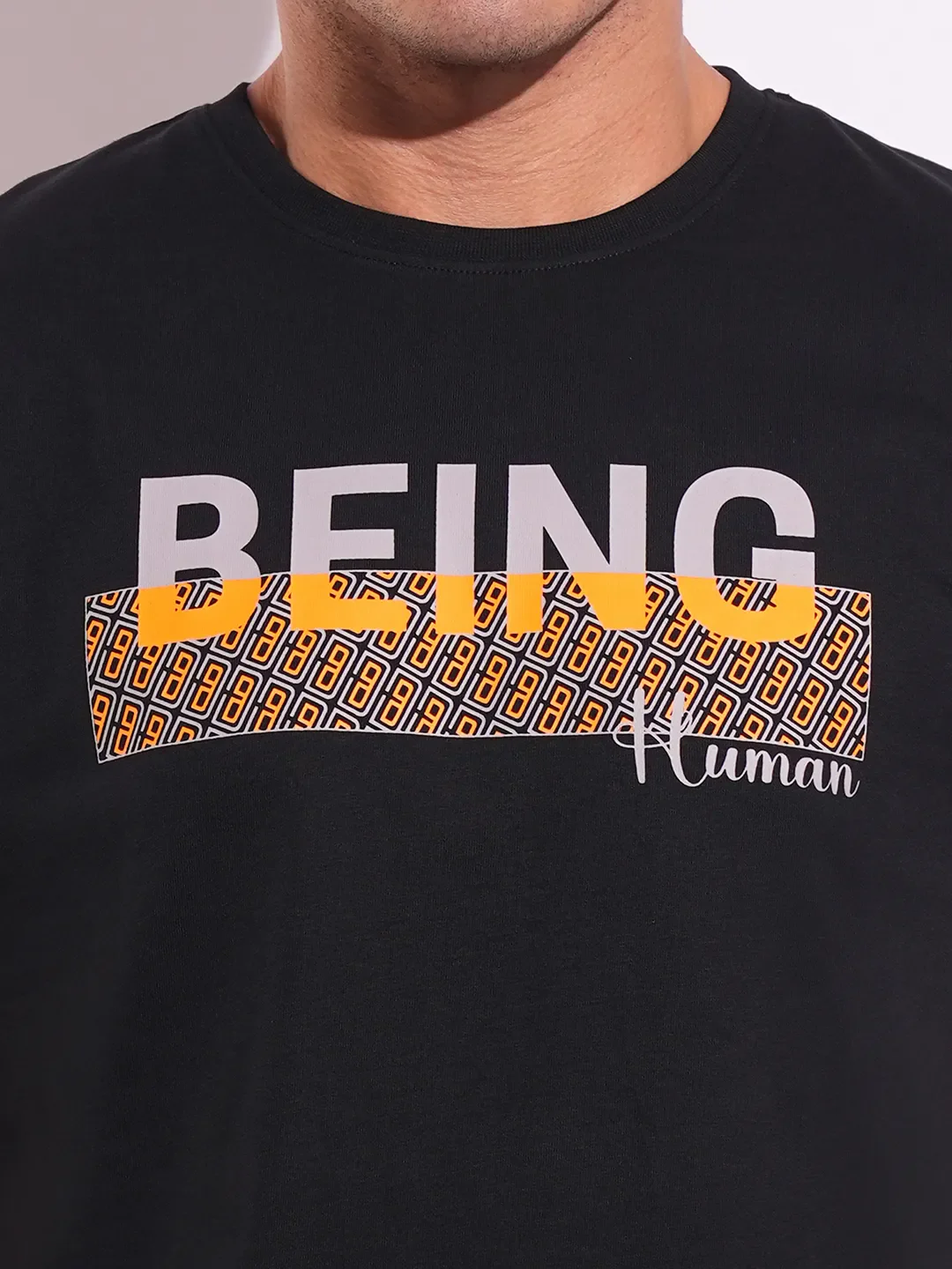 Slim Fit Men's Short Sleeves T-Shirt by Being Human Clothing - Image 5