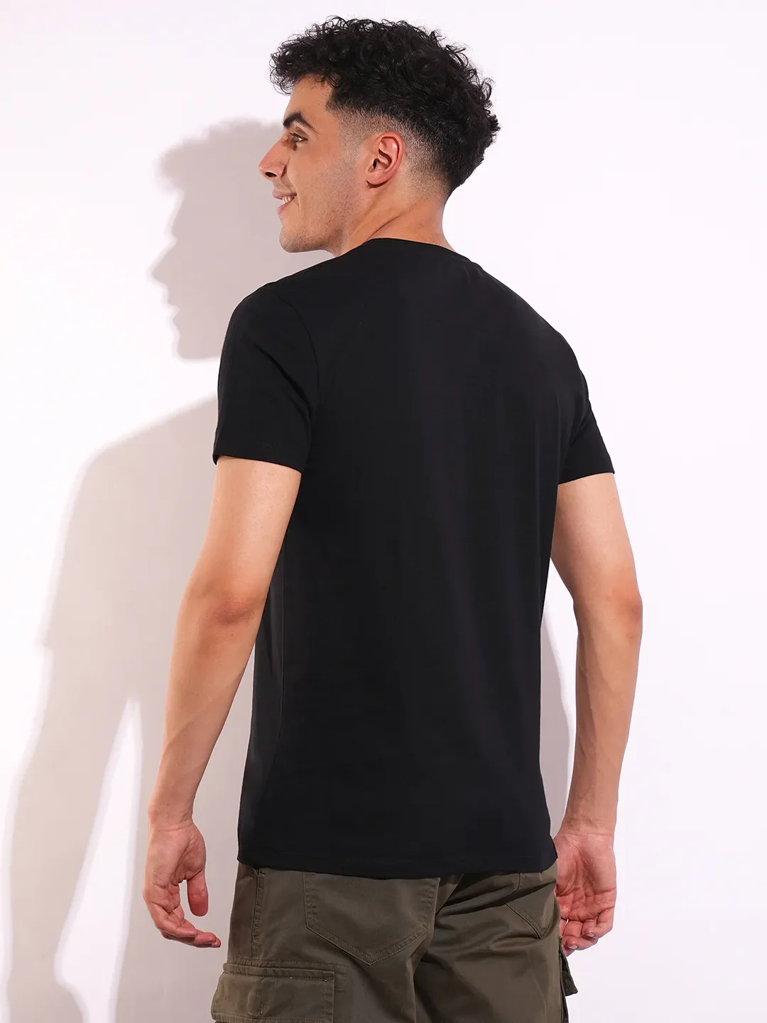 Slim Fit Men's Short Sleeves T-Shirt by Being Human Clothing - Image 3