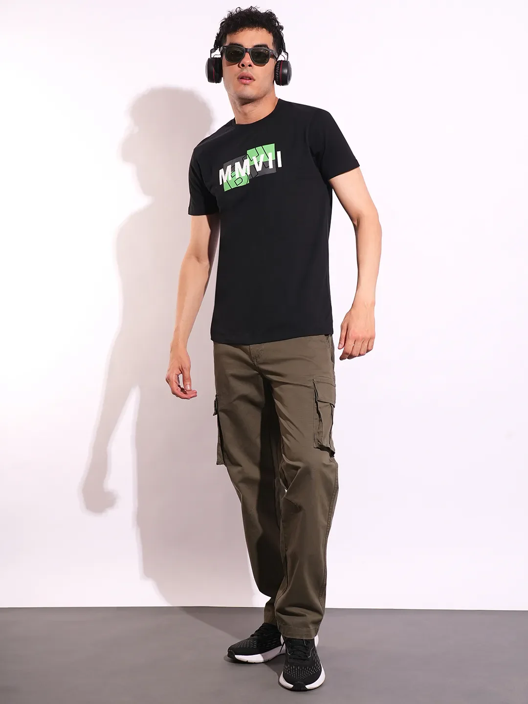 Slim Fit Men's Short Sleeves T-Shirt by Being Human Clothing - Image 4