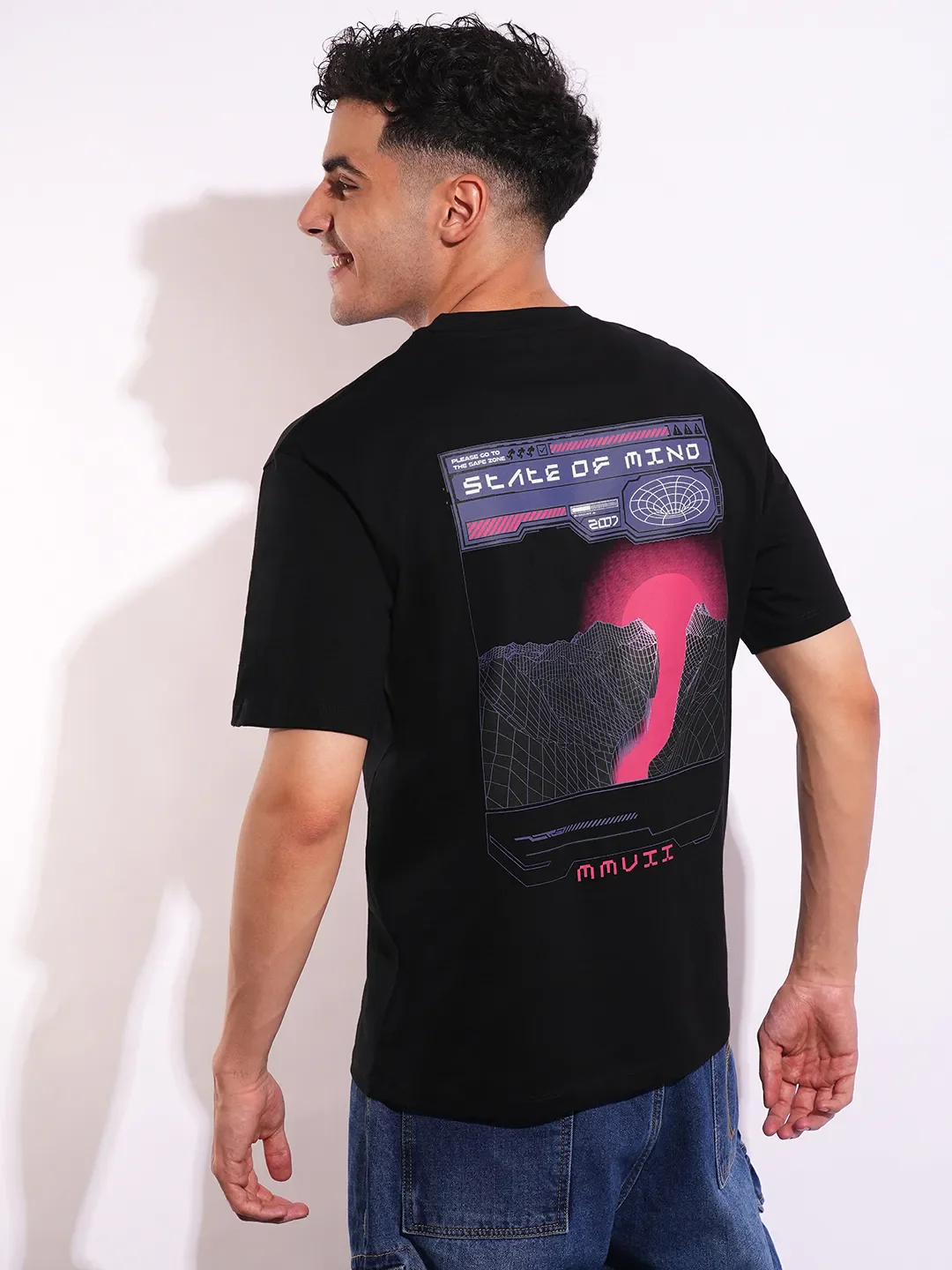 Easy Fit Men's Short Sleeves T-Shirt by Being Human Clothing - Image 3