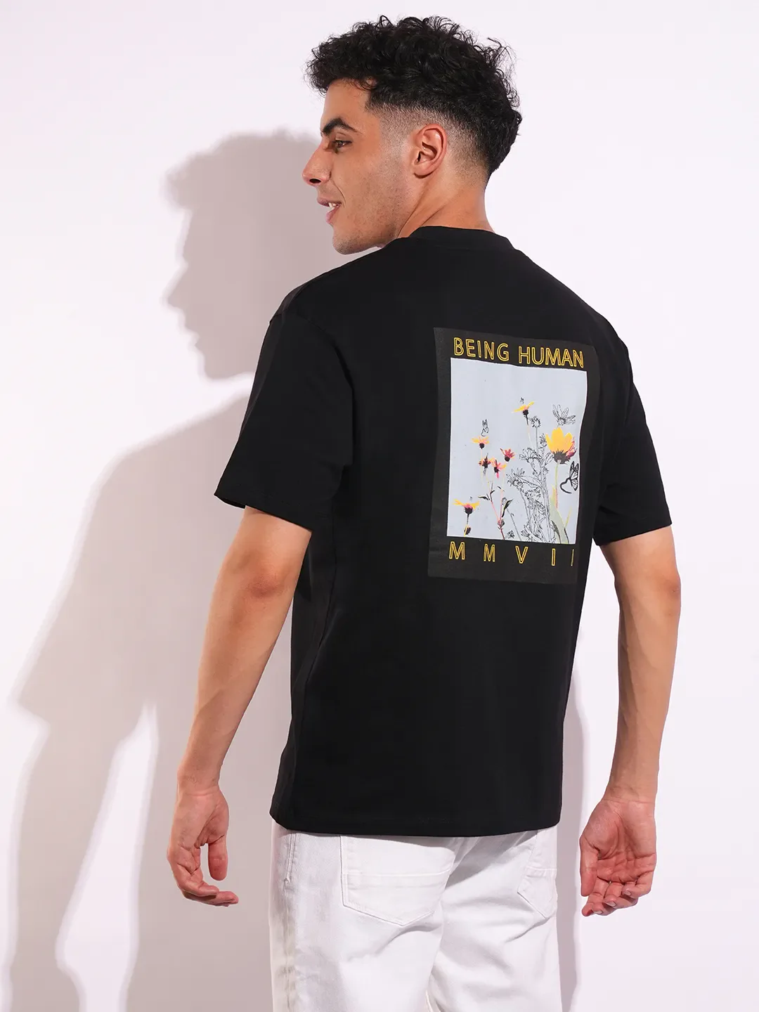 Easy Fit Men's Short Sleeves T-Shirt by Being Human Clothing - Image 3