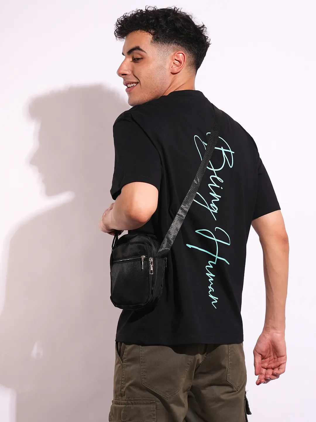 Easy Fit Men's Short Sleeves T-Shirt by Being Human Clothing - Image 6