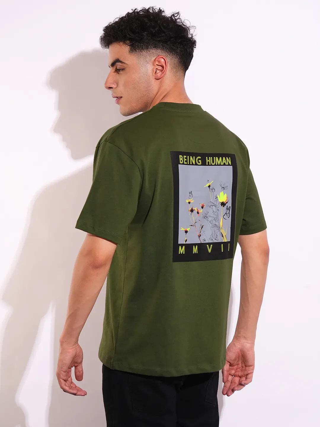 Easy Fit Men's Short Sleeves T-Shirt by Being Human Clothing - Image 3