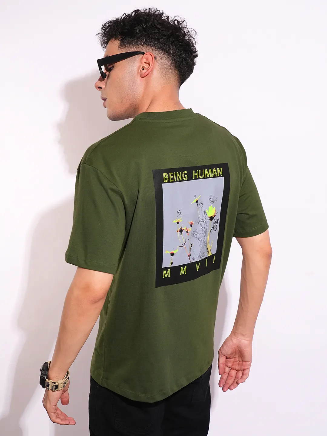 Easy Fit Men's Short Sleeves T-Shirt by Being Human Clothing - Image 6