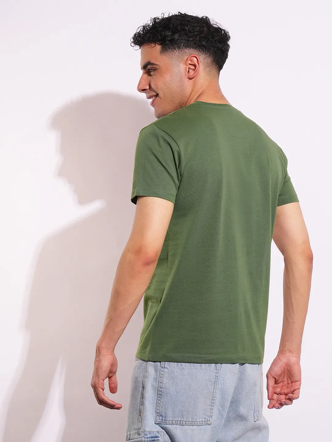 Slim Fit Men's Short Sleeves T-Shirt by Being Human Clothing - Image 3