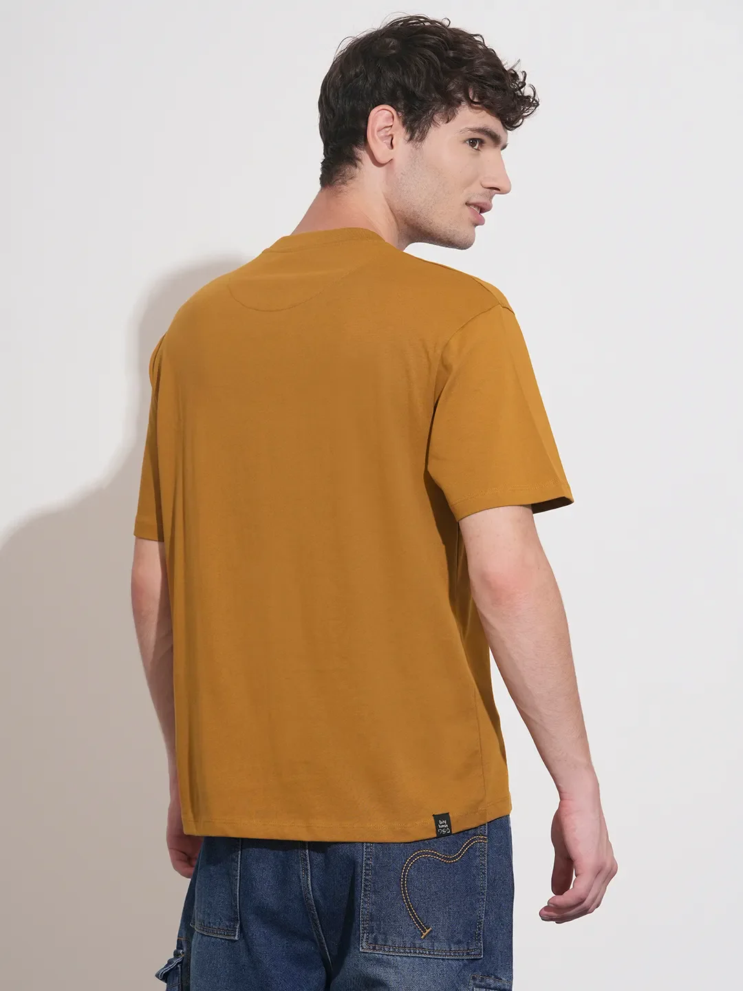 Easy Fit Men's Short Sleeves T-Shirt by Being Human Clothing - Image 3