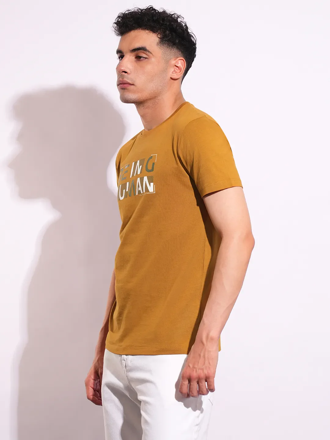 Slim Fit Men's Short Sleeves T-Shirt by Being Human Clothing - Image 2