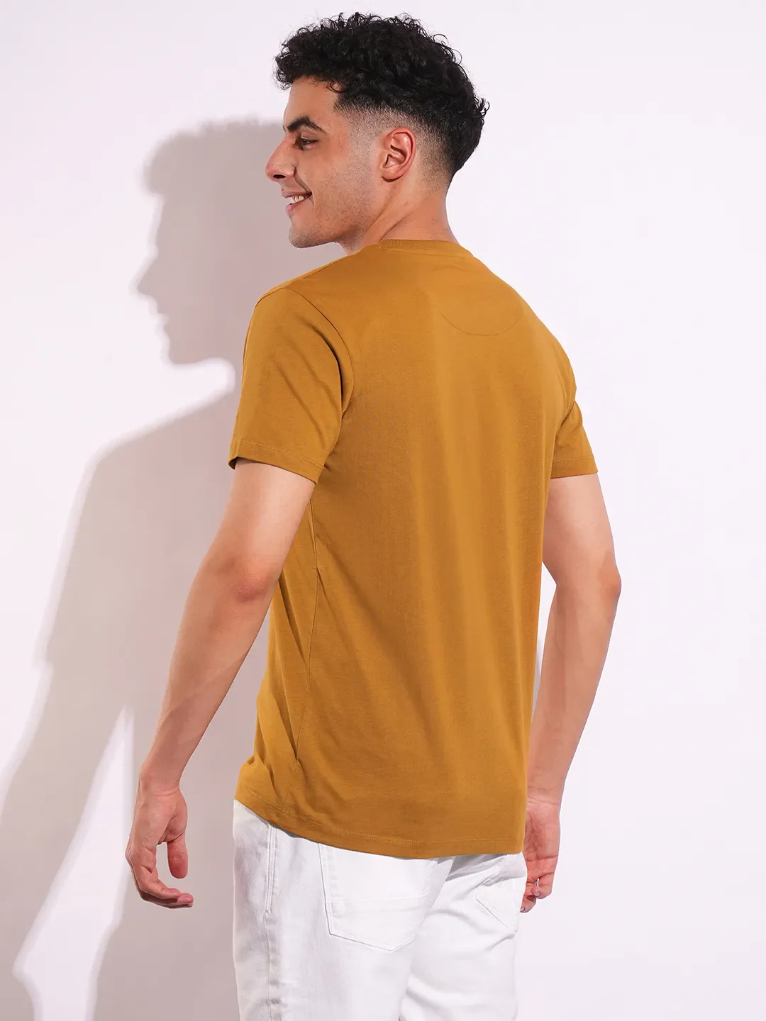Slim Fit Men's Short Sleeves T-Shirt by Being Human Clothing - Image 3