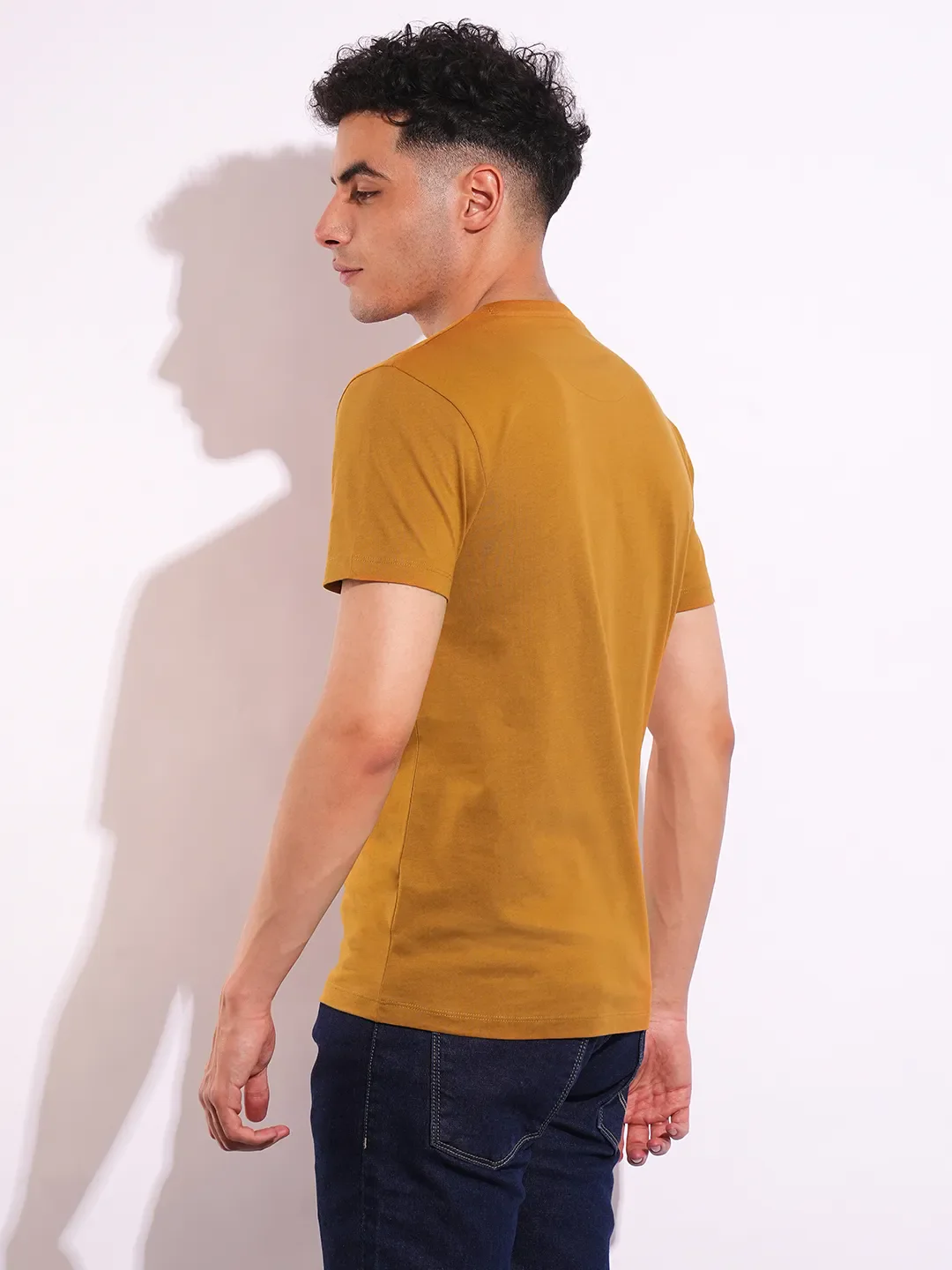 Slim Fit Men's Short Sleeves T-Shirt by Being Human Clothing - Image 3