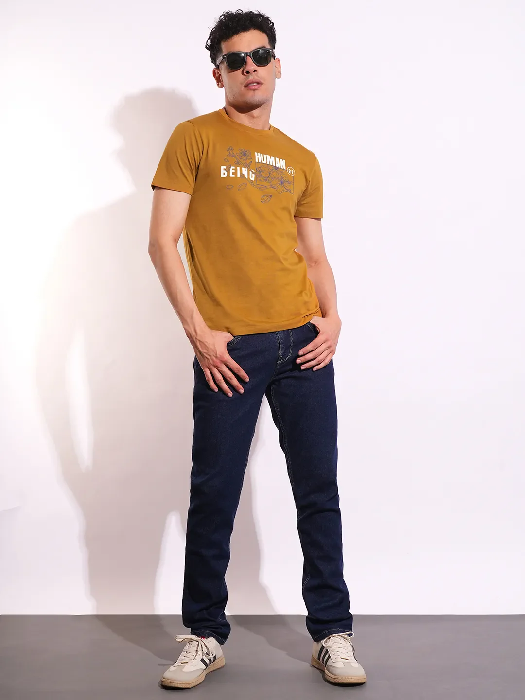 Slim Fit Men's Short Sleeves T-Shirt by Being Human Clothing - Image 4