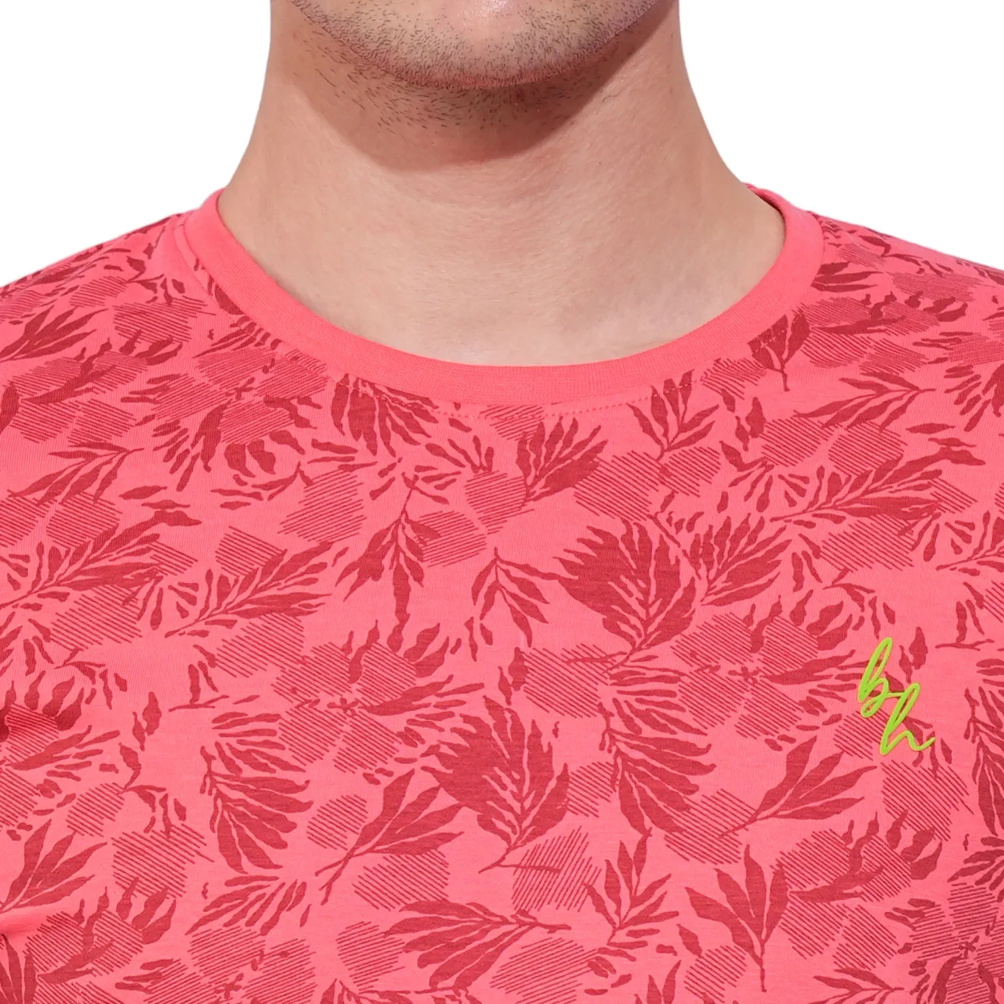 Coral Regular Fit Men's T-Shirt by Being Human Clothing - Image 5