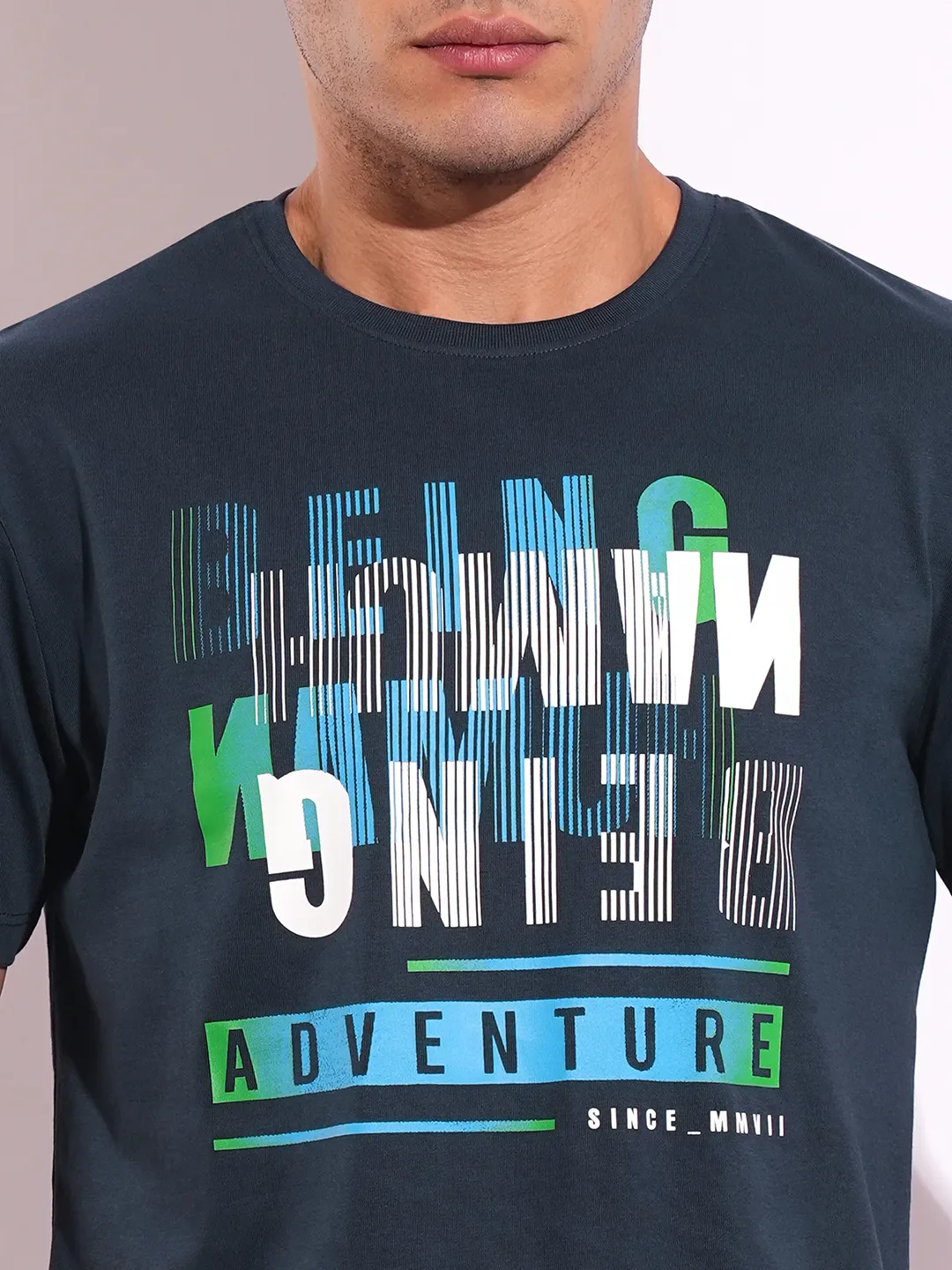 Slim Fit Men's Short Sleeves T-Shirt by Being Human Clothing - Image 5