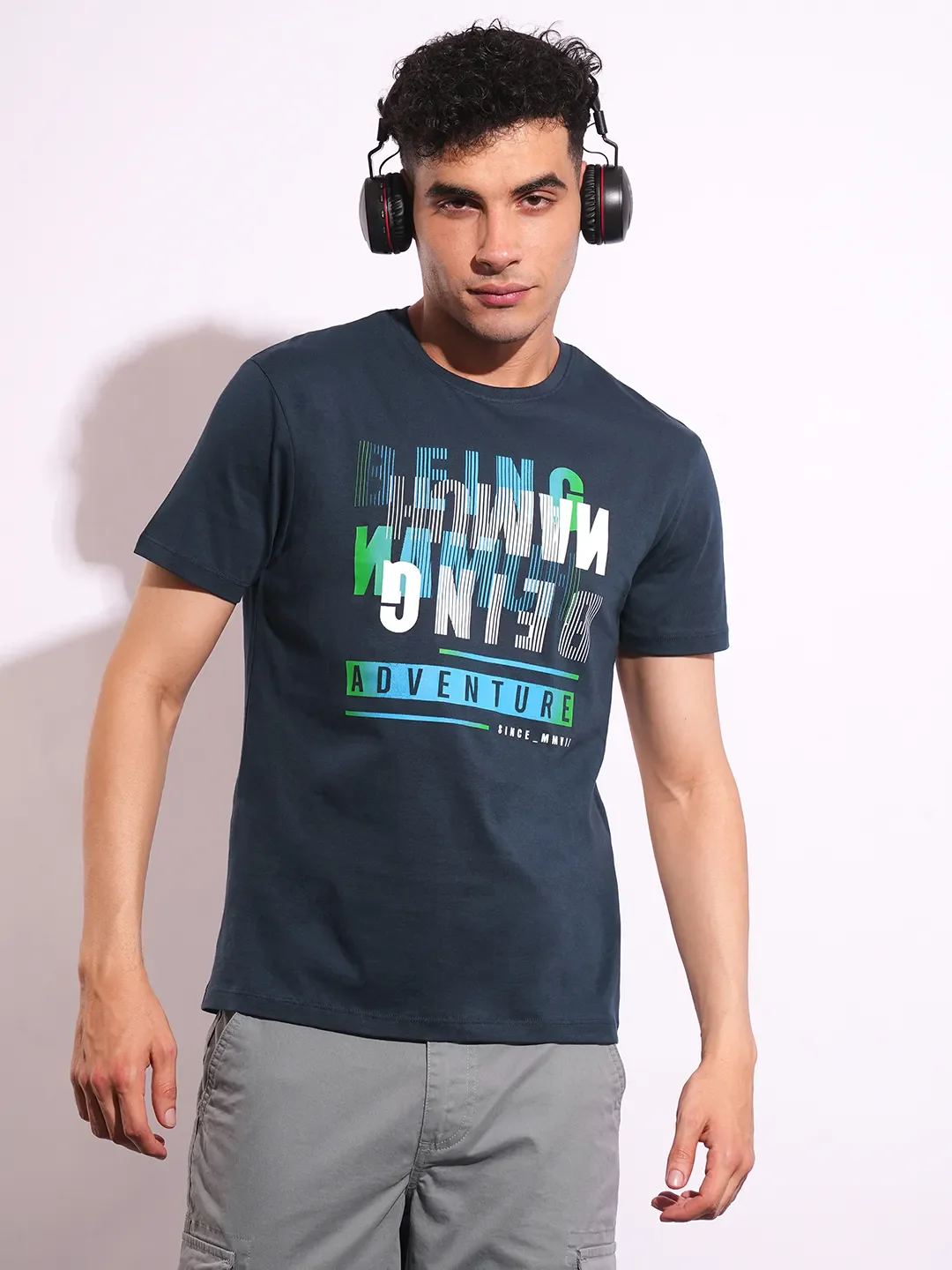 Slim Fit Men's Short Sleeves T-Shirt by Being Human Clothing - Image 6