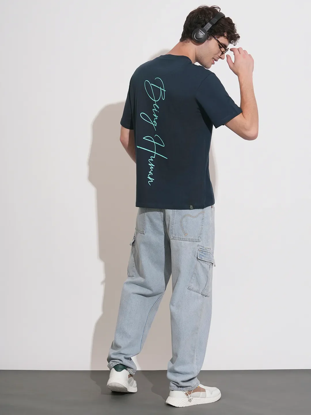 Easy Fit Men's Short Sleeves T-Shirt by Being Human Clothing - Image 4