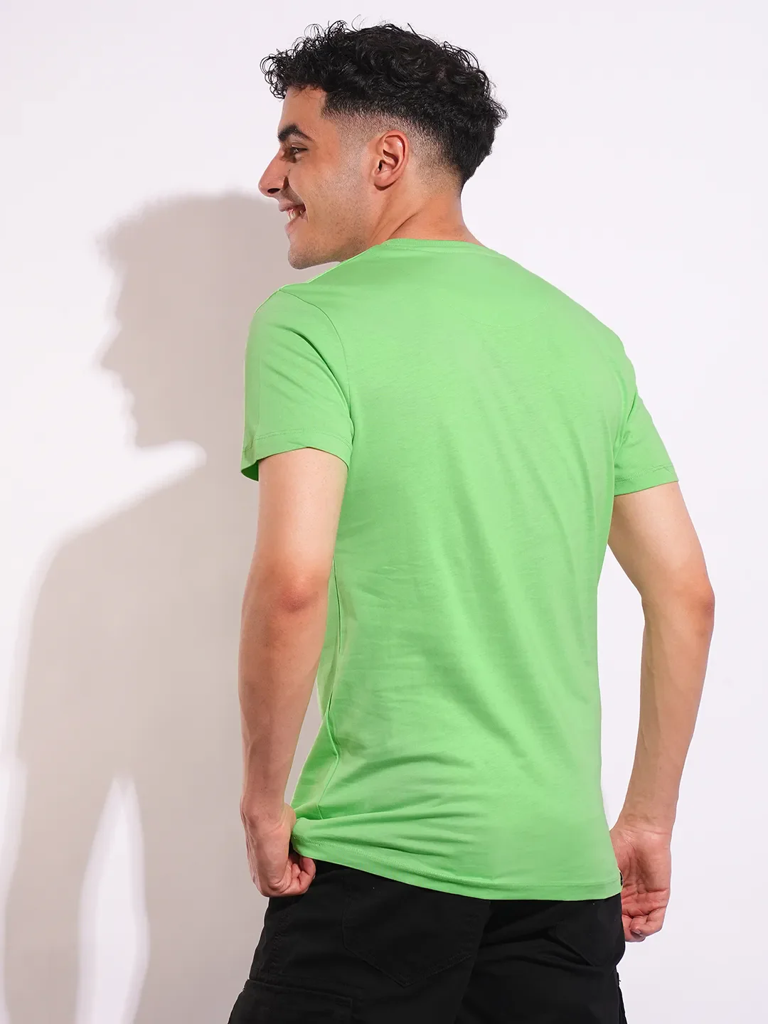 Slim Fit Men's Short Sleeves T-Shirt by Being Human Clothing - Image 3