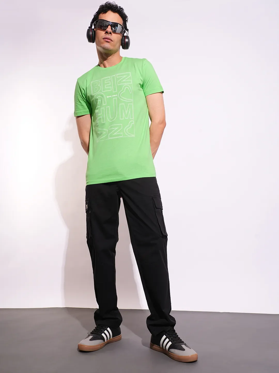Slim Fit Men's Short Sleeves T-Shirt by Being Human Clothing - Image 4