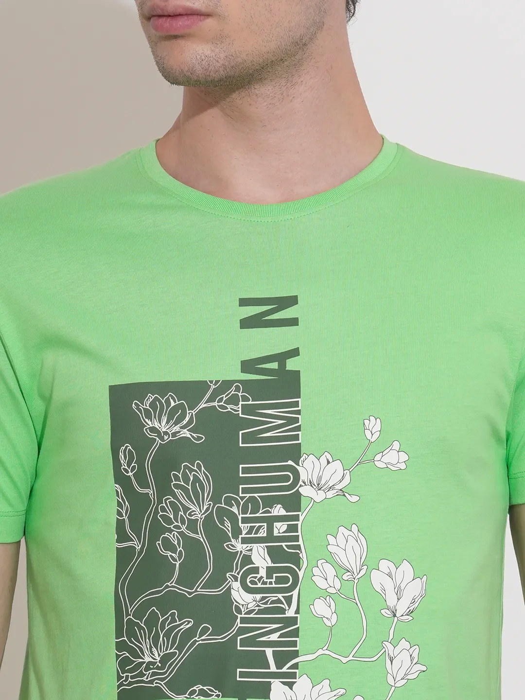 Slim Fit Men's Short Sleeves T-Shirt by Being Human Clothing - Image 5