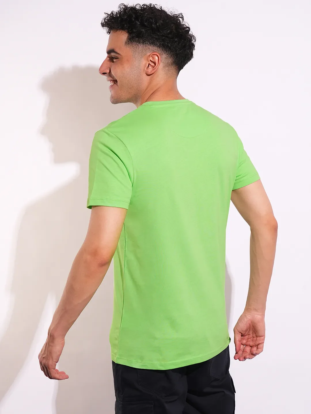 Slim Fit Men's Short Sleeves T-Shirt by Being Human Clothing - Image 3