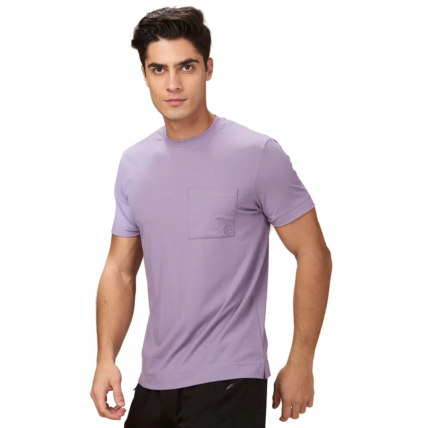 Petrol Easy Fit Round Neck Men's T-Shirt by Being Human Clothing - Image 4