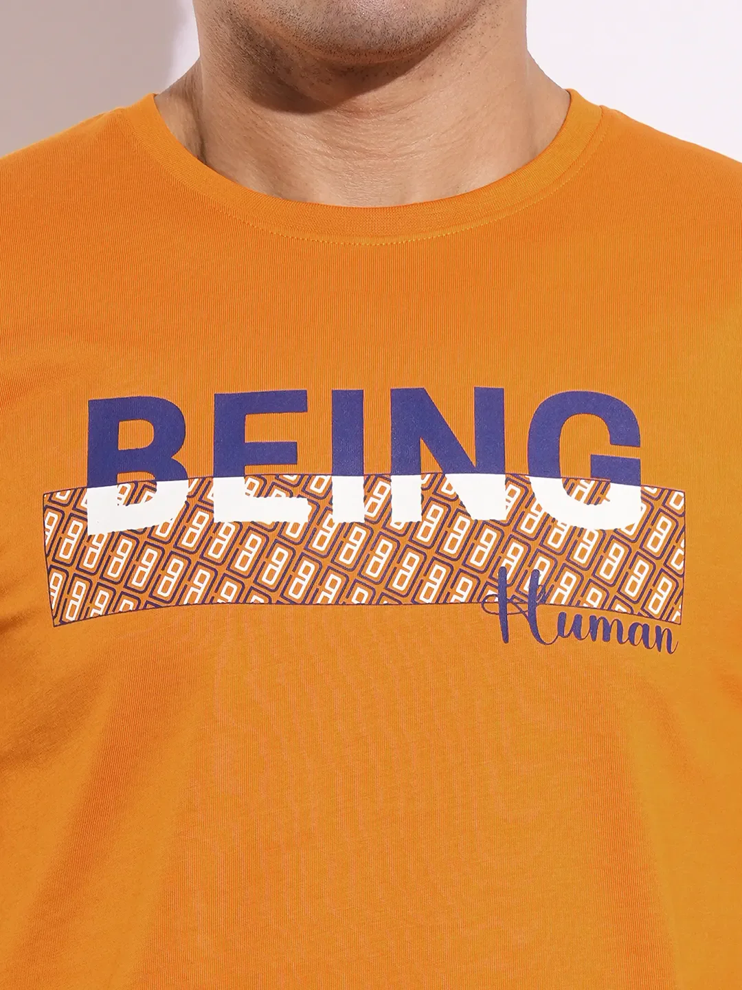 Slim Fit Men's Short Sleeves T-Shirt by Being Human Clothing - Image 5