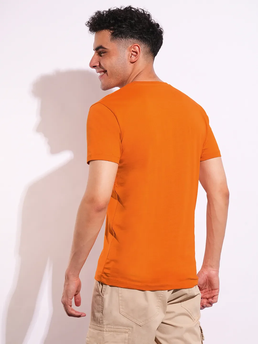 Slim Fit Men's Short Sleeves T-Shirt by Being Human Clothing - Image 3