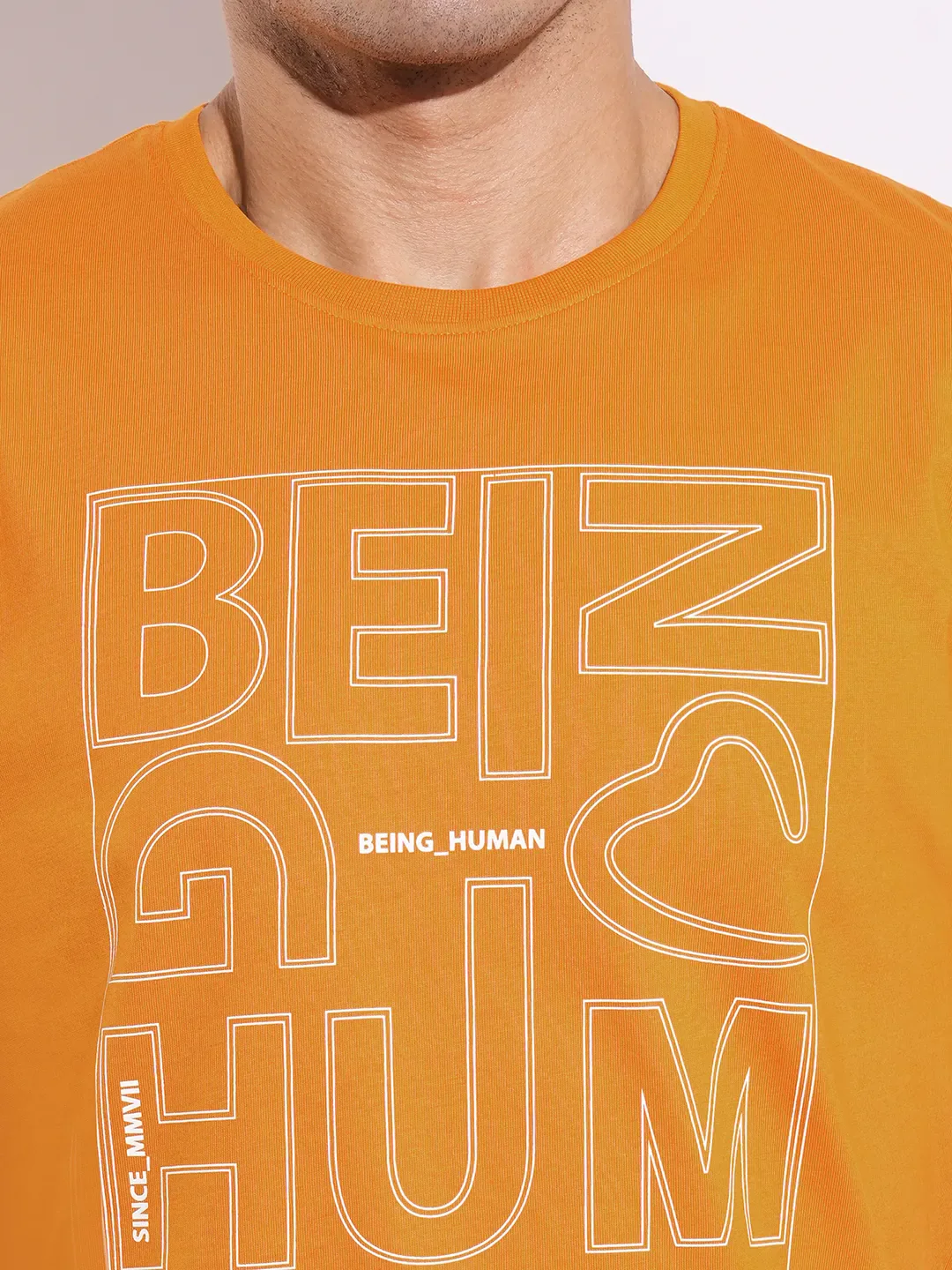 Slim Fit Men's Short Sleeves T-Shirt by Being Human Clothing - Image 5