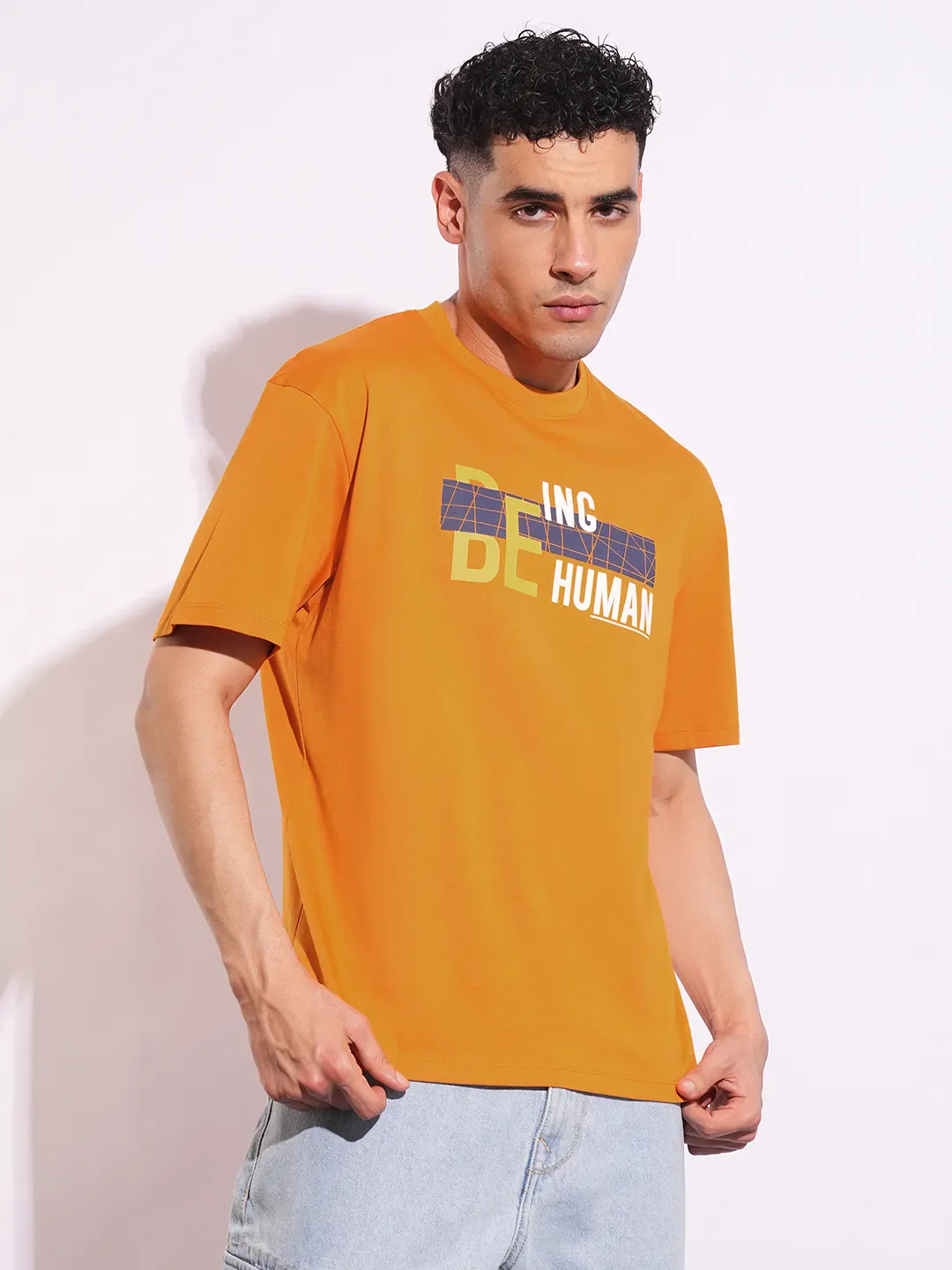 Easy Fit Men's Short Sleeves T-Shirt by Being Human Clothing