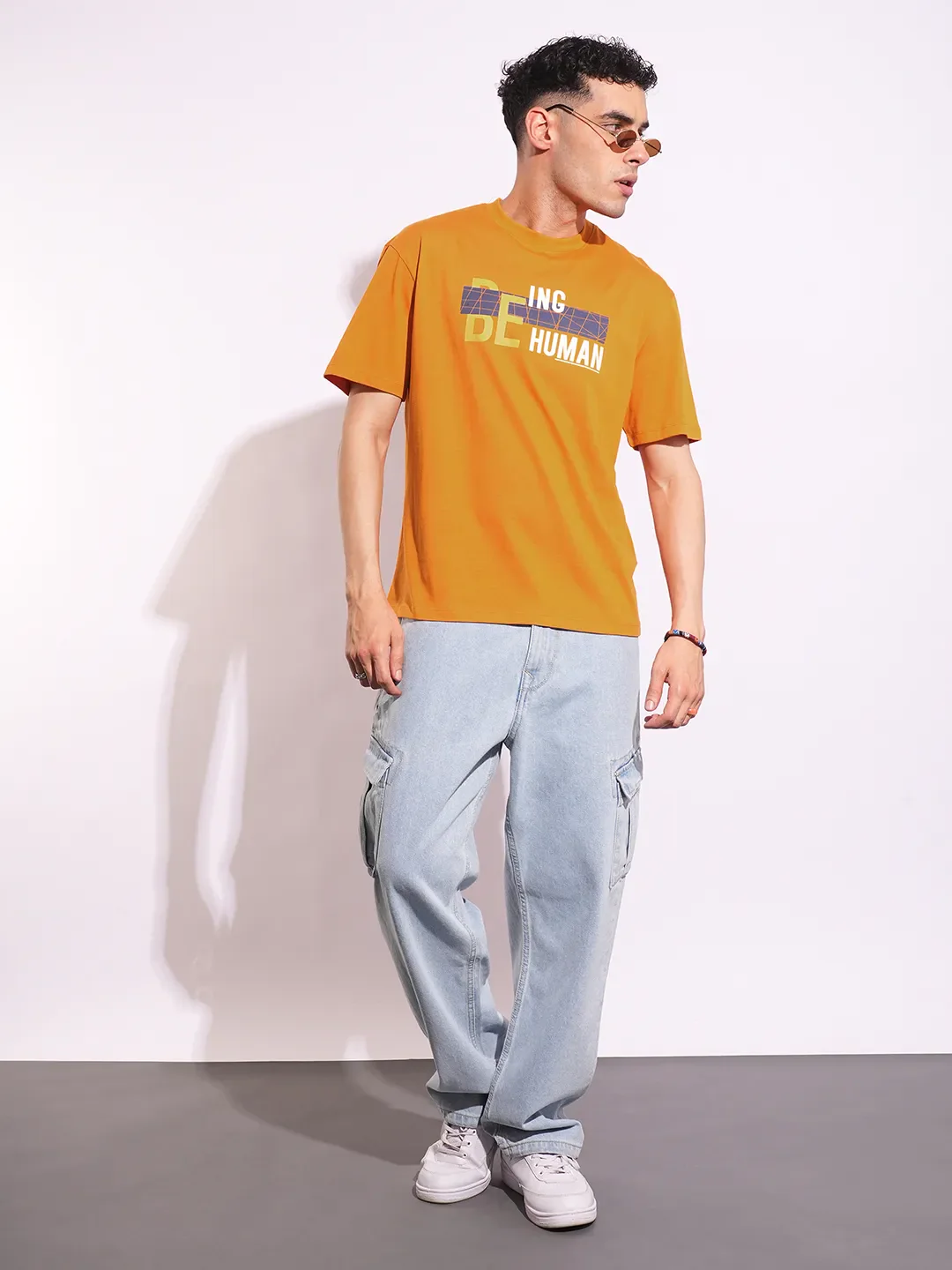 Easy Fit Men's Short Sleeves T-Shirt by Being Human Clothing - Image 4