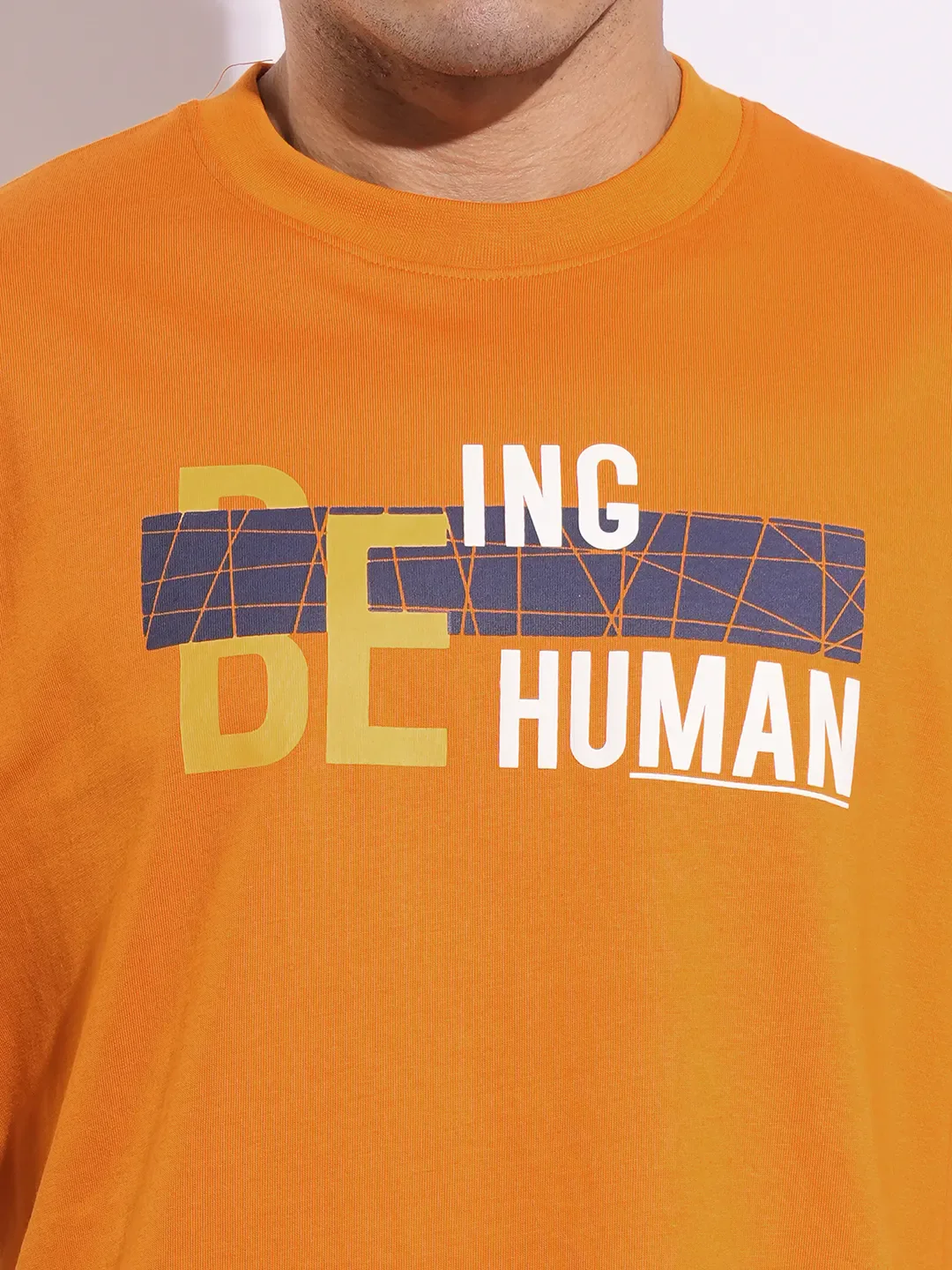 Easy Fit Men's Short Sleeves T-Shirt by Being Human Clothing - Image 5