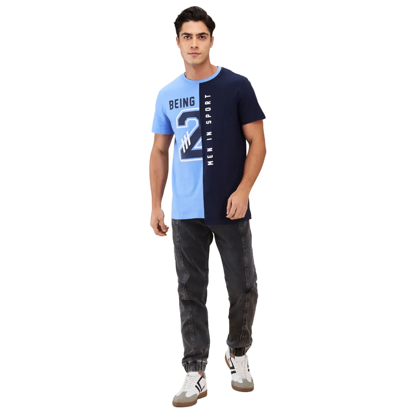 Easy Fit Men's Short Sleeves T-Shirt by Being Human Clothing - Image 2
