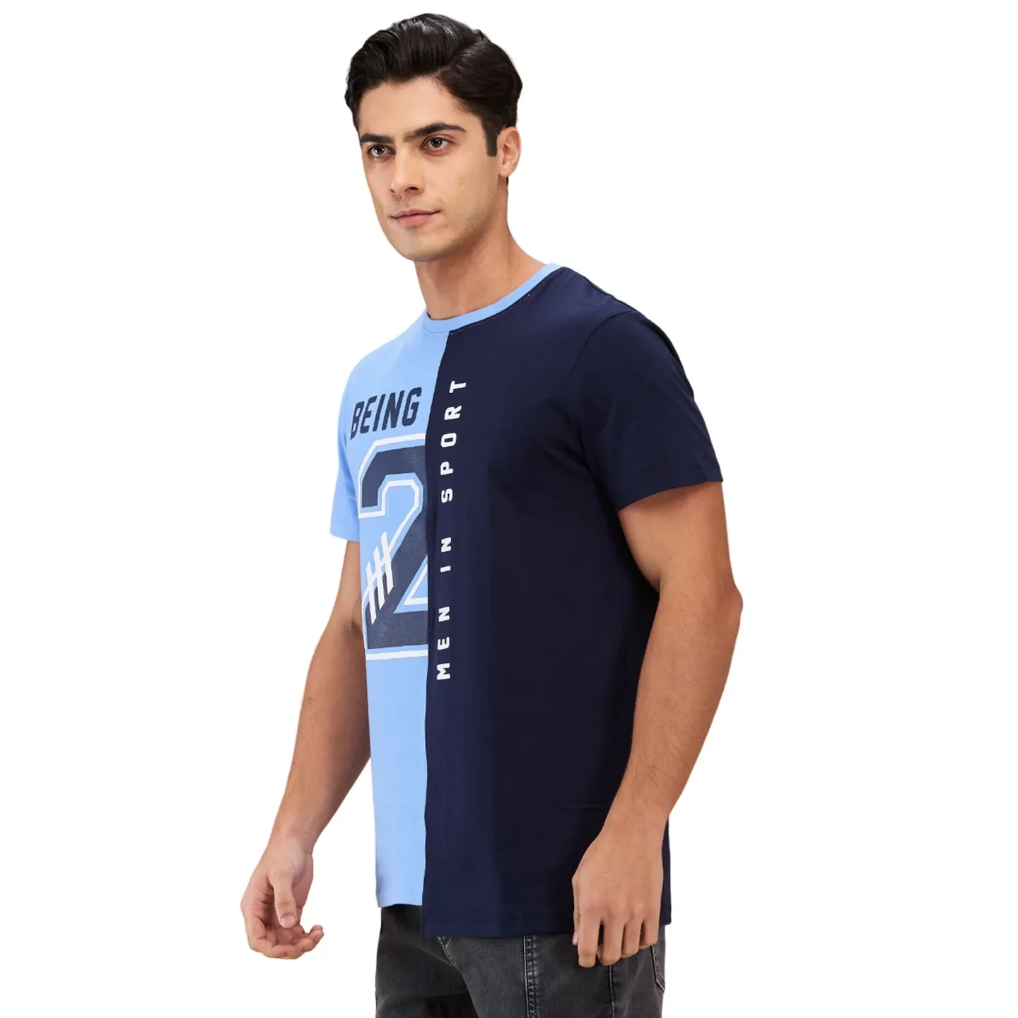 Easy Fit Men's Short Sleeves T-Shirt by Being Human Clothing - Image 4