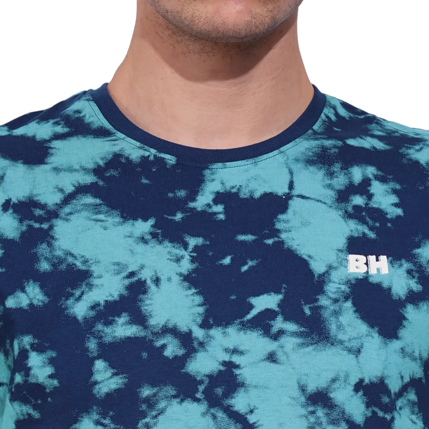 Navy Regular Fit Men's T-Shirt by Being Human Clothing - Image 5