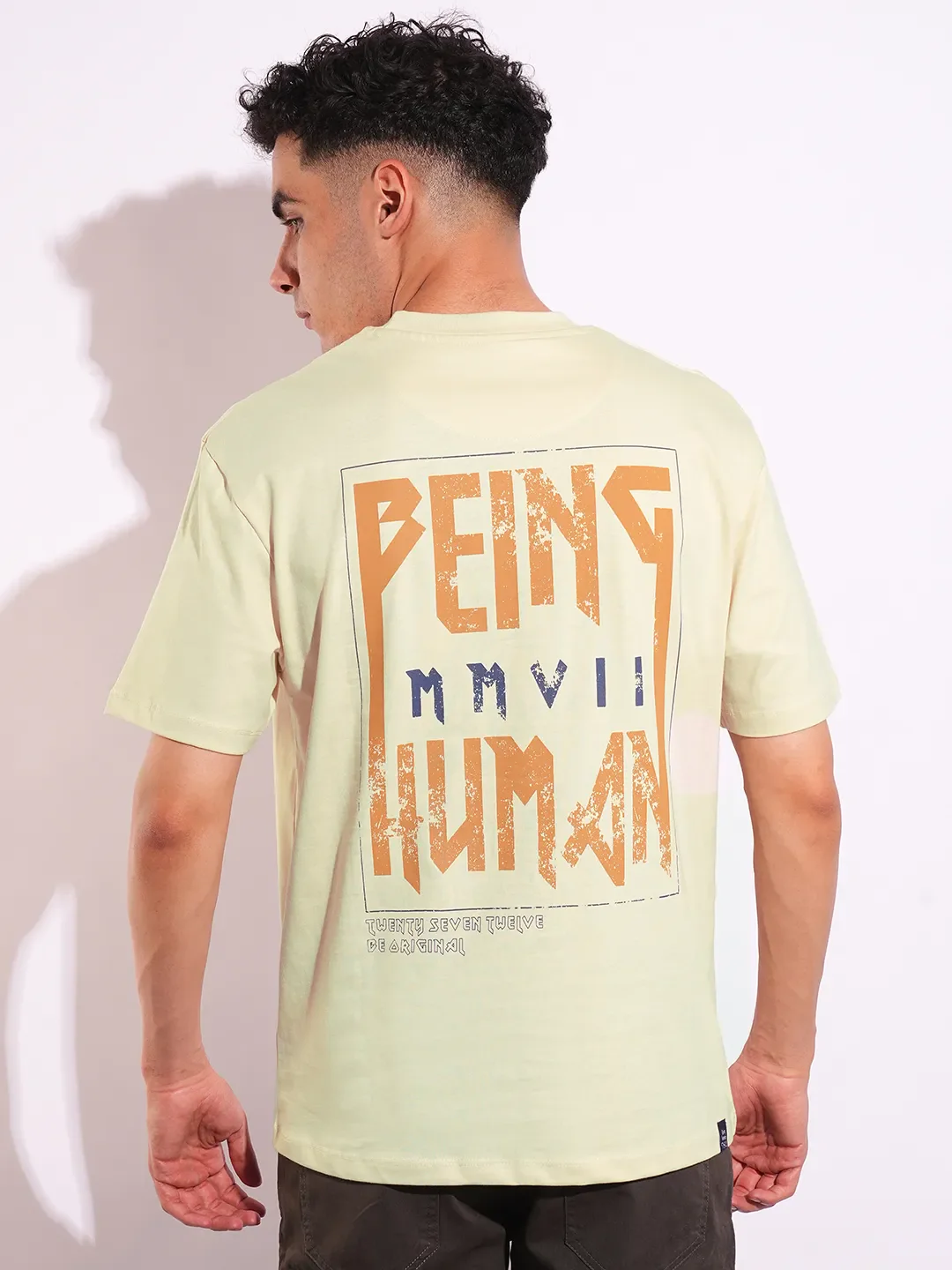 Easy Fit Men's Short Sleeves T-Shirt by Being Human Clothing - Image 3