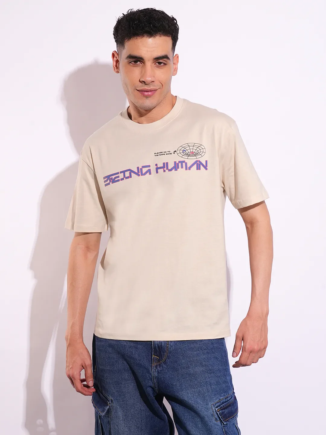 Easy Fit Men's Short Sleeves T-Shirt by Being Human Clothing
