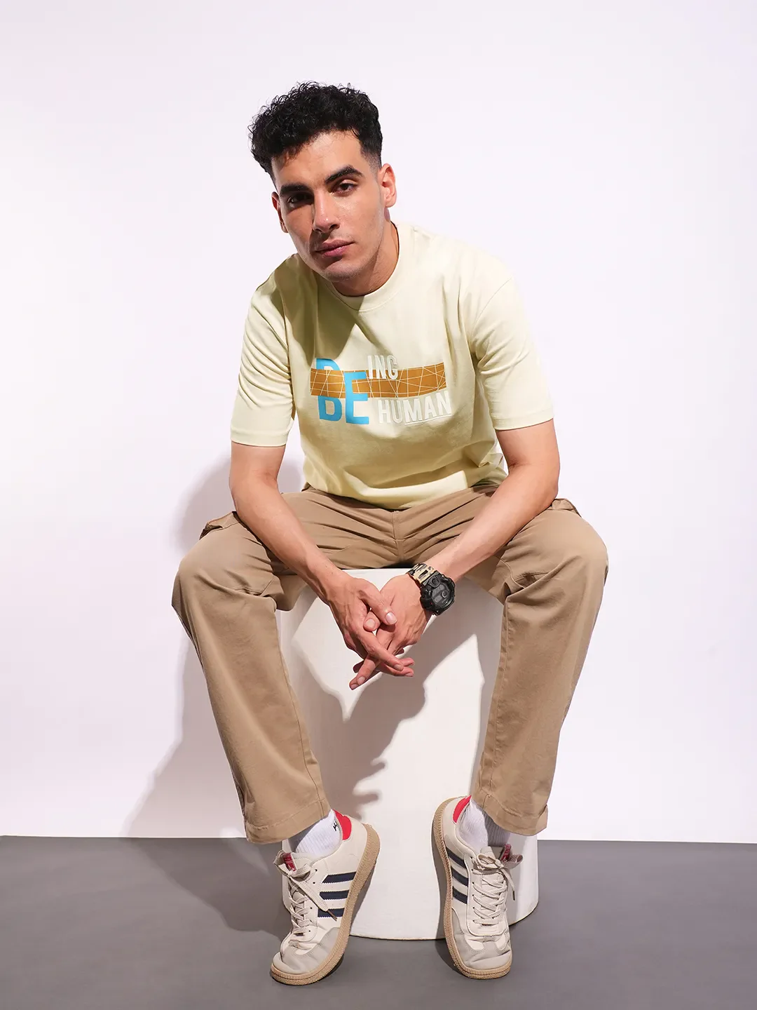 Easy Fit Men's Short Sleeves T-Shirt by Being Human Clothing - Image 4